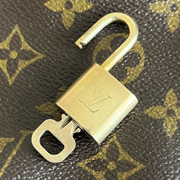 Authentic Louis Vuitton Lockset/ lock and key/ padlock #310 - Picture 3 of 4